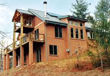 White House - American Southwest adobe, using autoclaved concrete, renewable and natural materials